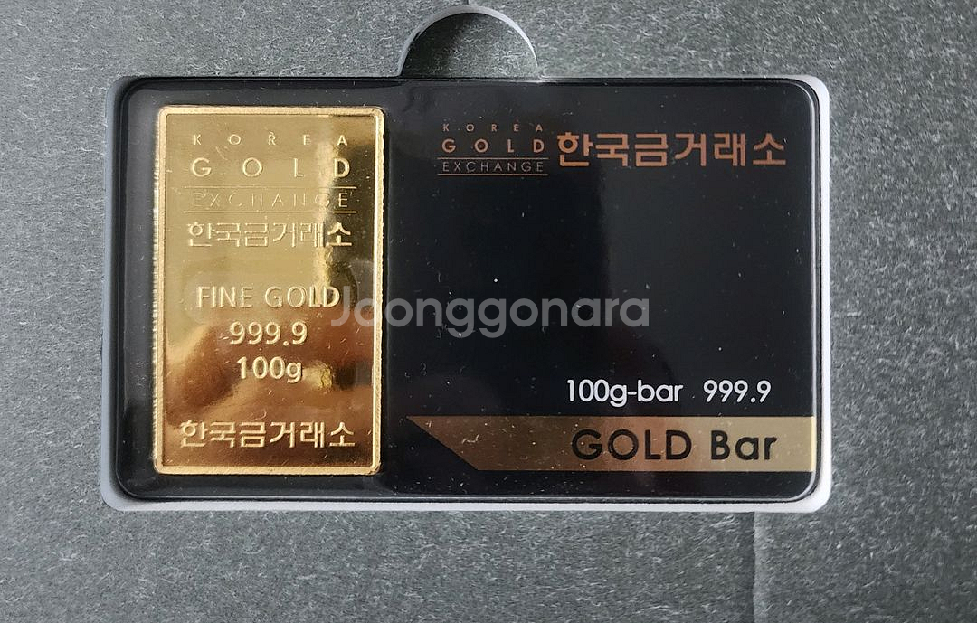 한국금거래소 골드바 100g (26.667돈)--0