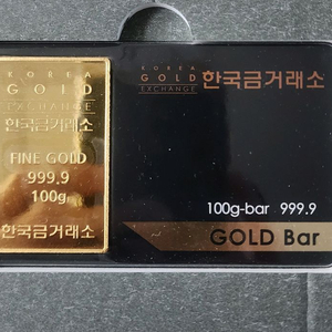 한국금거래소 골드바 100g (26.667돈)