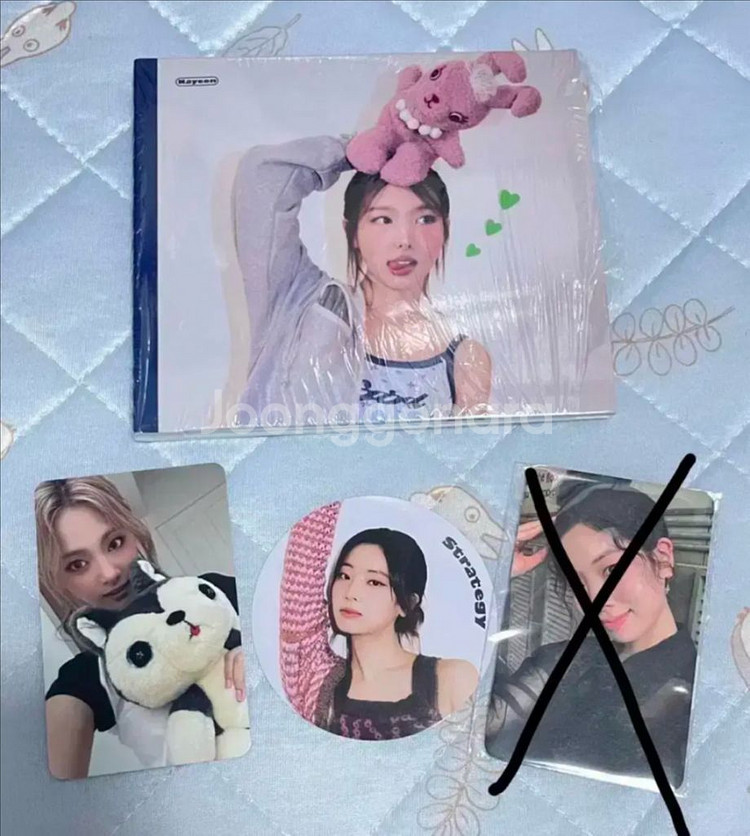 트와이스 팝업 포카세트 strategy 앨범 일괄--3