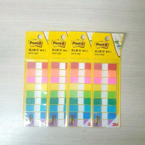 포스트잇 플래그 필름 인덱스 9색 90매 4p