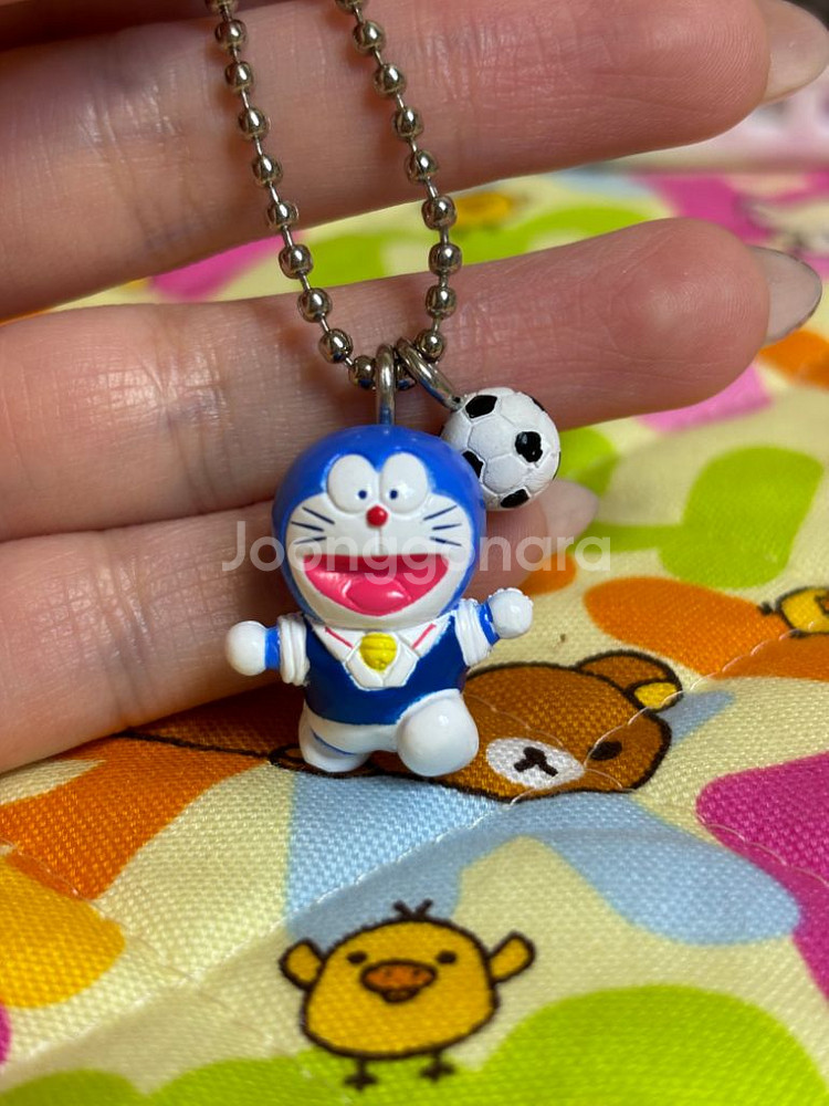 고전 도라에몽 축구키링 [일본정품 새상품]--0