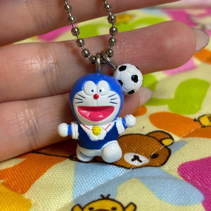 고전 도라에몽 축구키링 [일본정품 새상품]