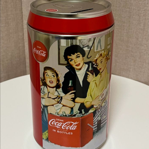 [택포] 코카콜라 리얼 캔 저금통(대형)