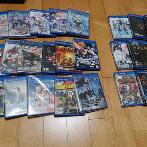 [일괄]ps vita 타이틀 25개 일괄 판매