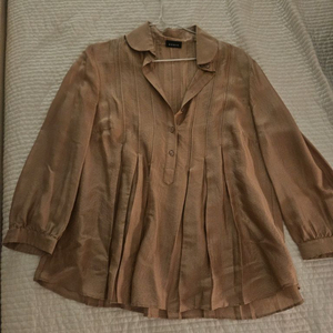 akris 실크 블라우스