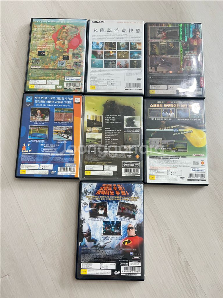 플스2 PS2 타이틀 7개--1