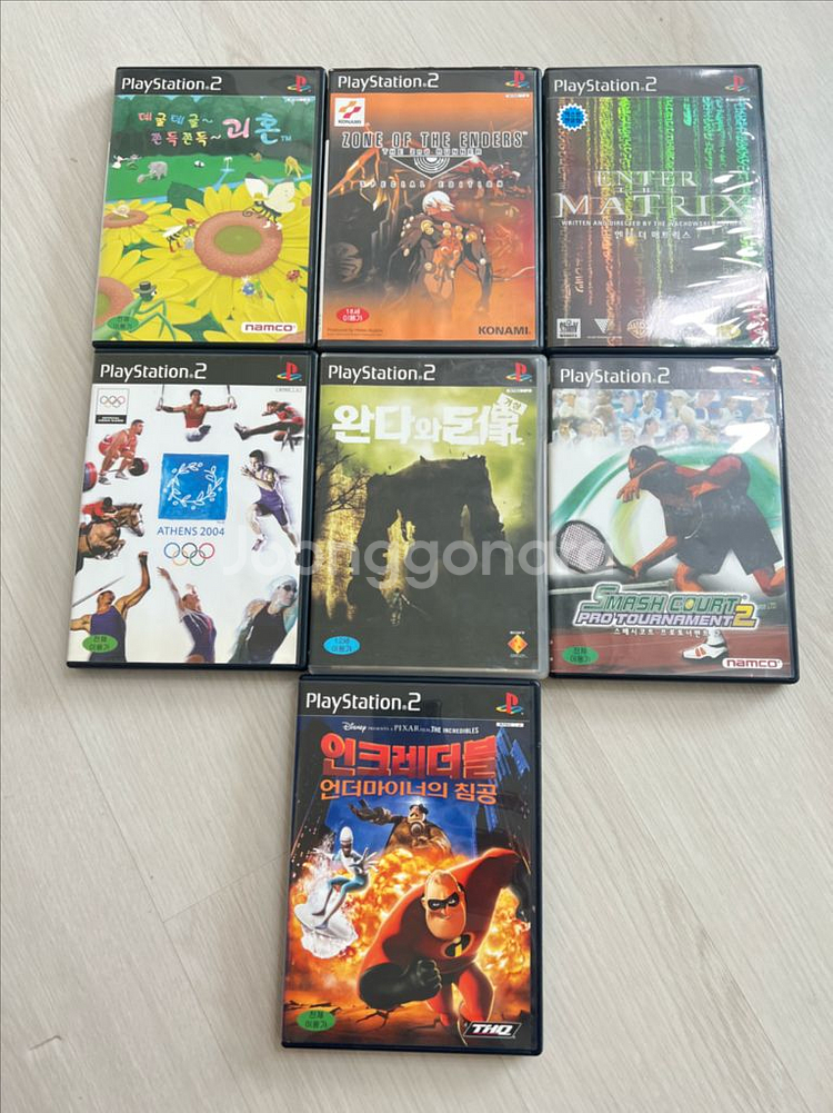 플스2 PS2 타이틀 7개--0