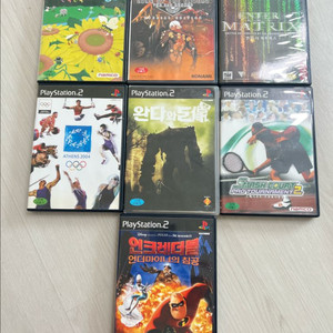플스2 PS2 타이틀 7개