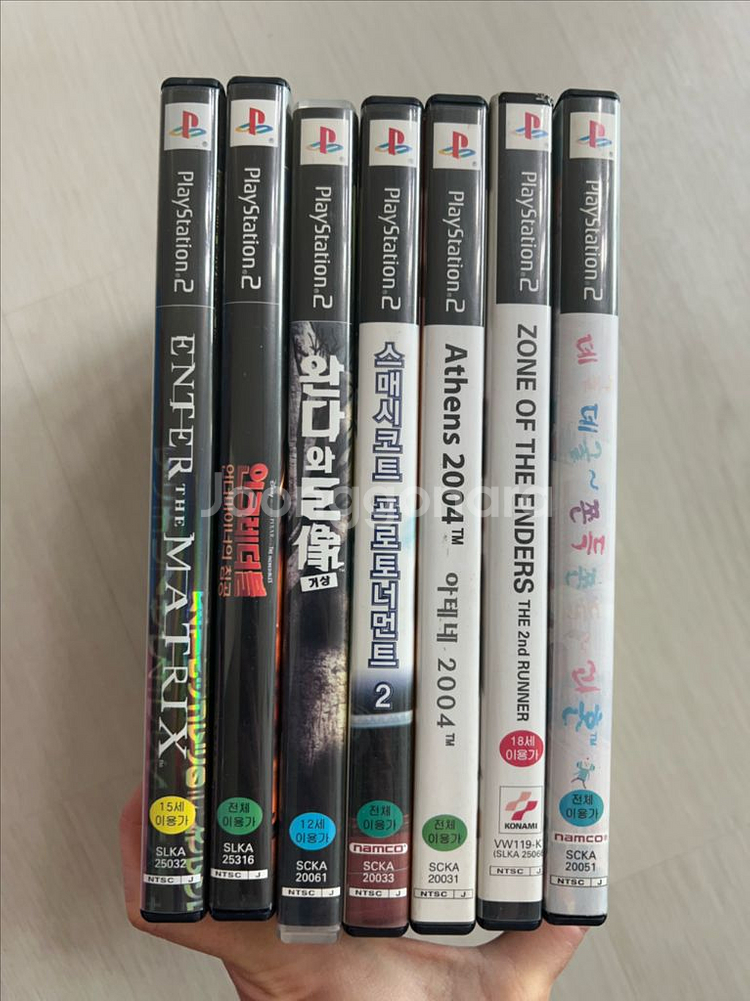 플스2 PS2 타이틀 7개--3