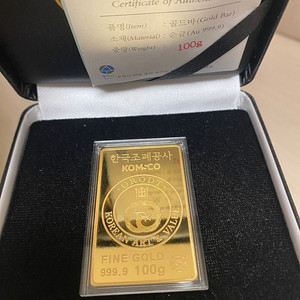 오롯골드바 100g