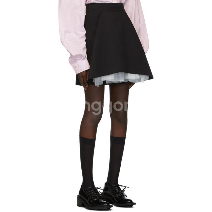 SHUSHU/TONG 슈슈통 에이 쉐이프 스커트--4