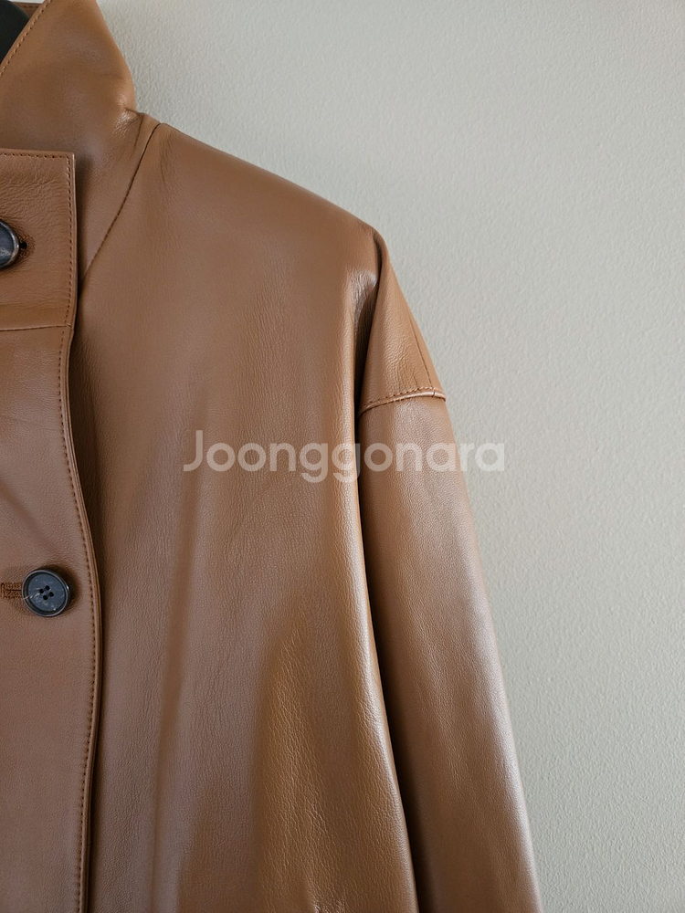 뮤제라 [MuseeRA] 라온 레더 스웨이드 자켓--6