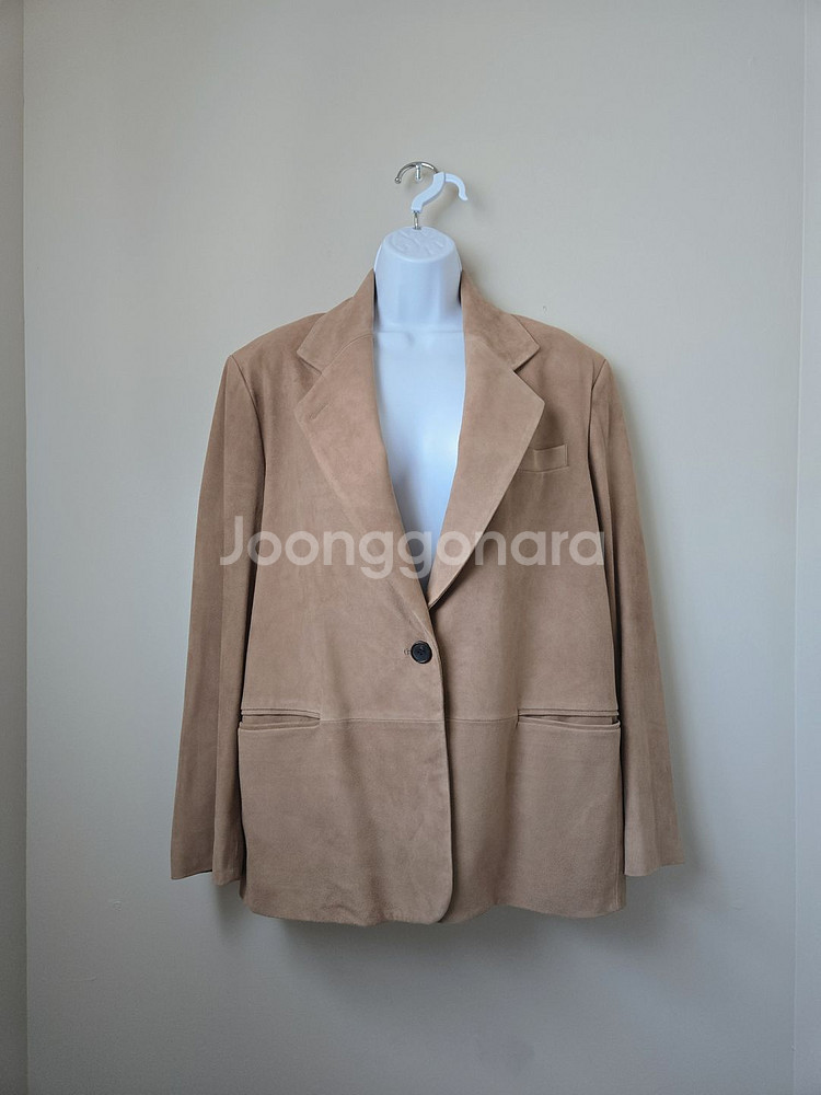 뮤제라 [MuseeRA] 라온 레더 스웨이드 자켓--8