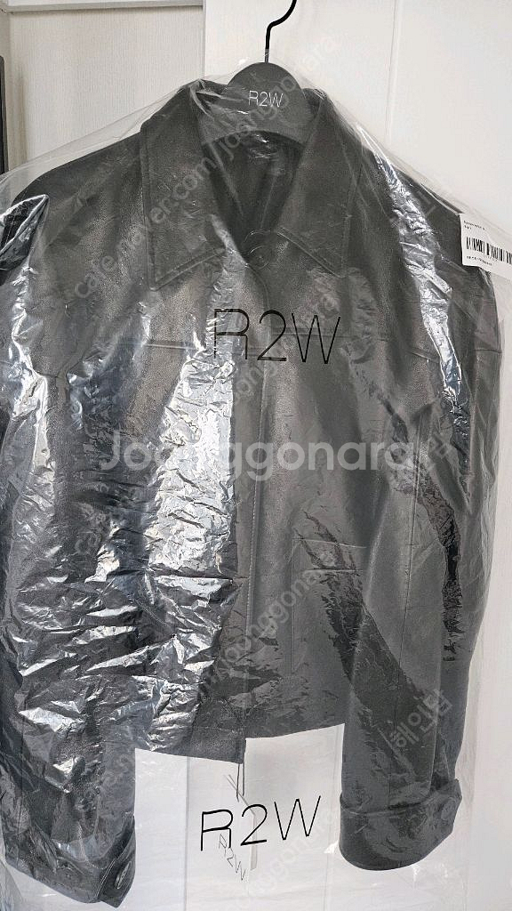 가격내림)R2W 블루종 레더 제킷/소윰--3
