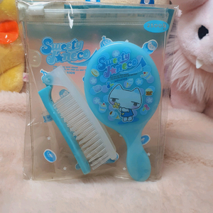미개봉) 아이네꼬 고전 브러쉬 빗 거울 와와 109