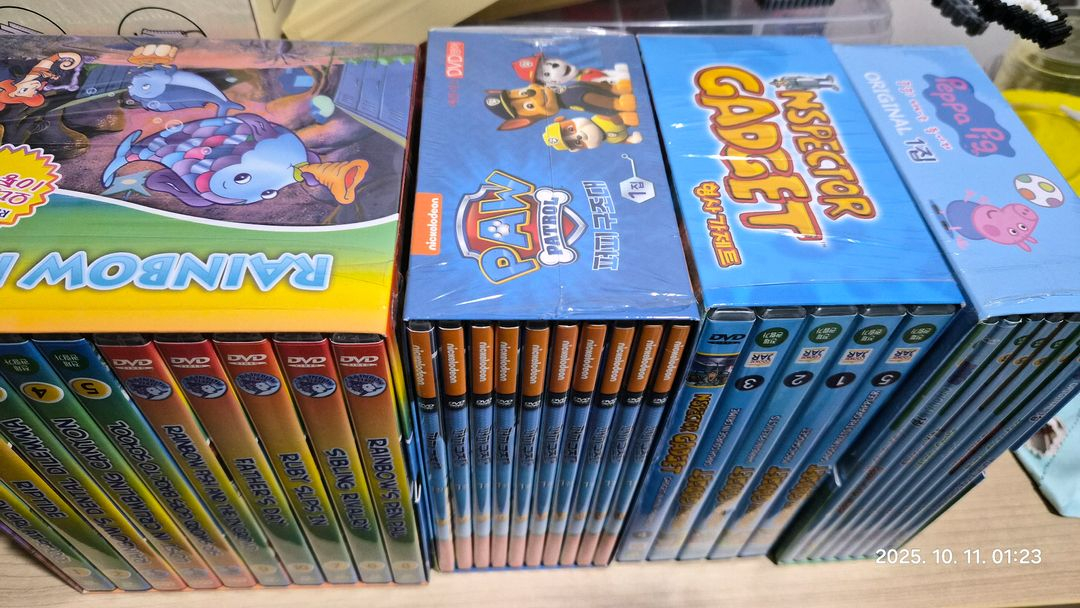 엄마표 영어 DVD 각 1만원 이미지