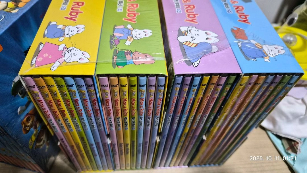 엄마표 영어 DVD 각 1만원 이미지