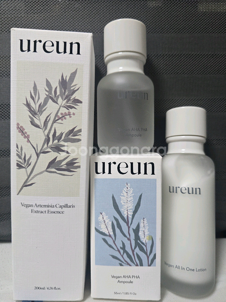 유아른 사철쑥 에센스, 아하파하 앰플, 올인원 로션--0