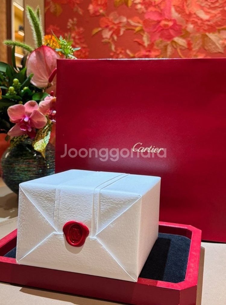 까르띠에 팬더 스틸 스몰 시계(거의 새상품)--2