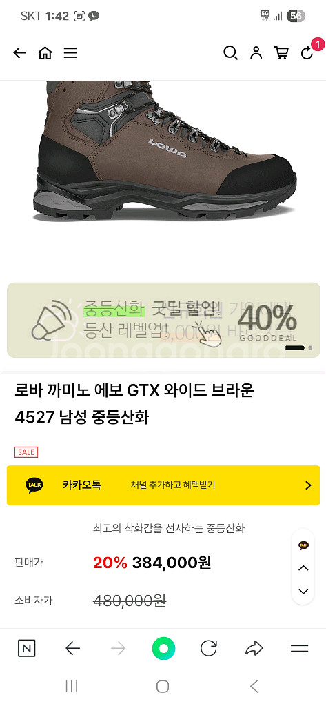 로바 까미노 에보GTX 260미리--5