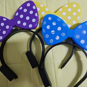 파티용품 LED 리본머리띠