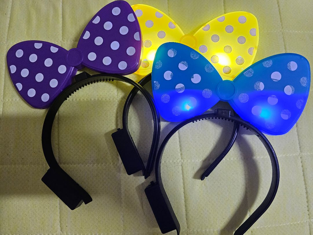 파티용품 LED 리본머리띠--1