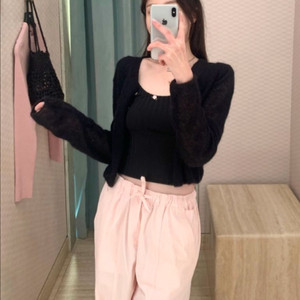 웨어웨더 바넷팬츠 핑크 숏기장