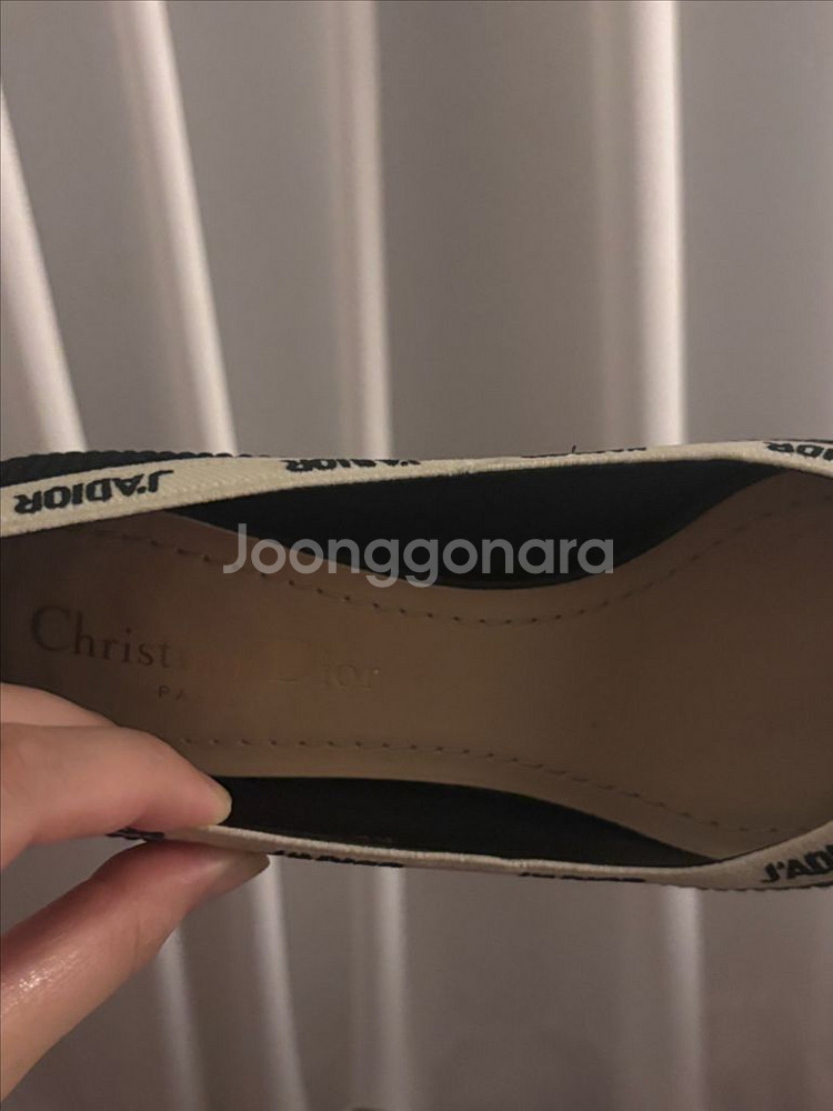 (정 품)디올 쟈도르 힐 6.5cm 쿨거시 에눌가능--2