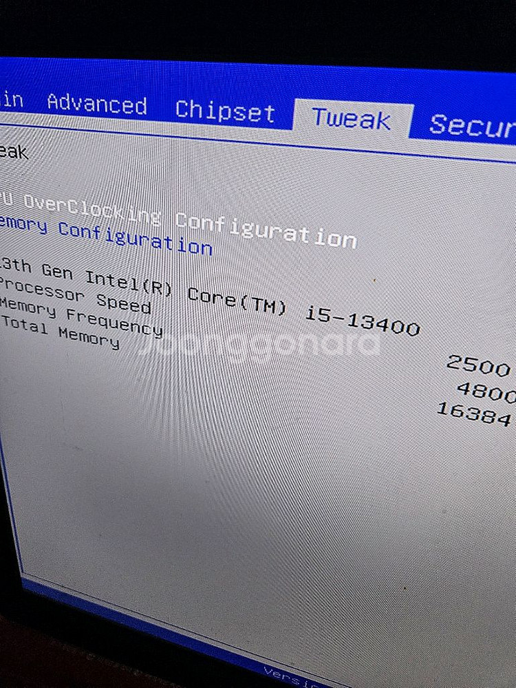 cpu i5-13400 B760H7-M8 보드결합제품--5