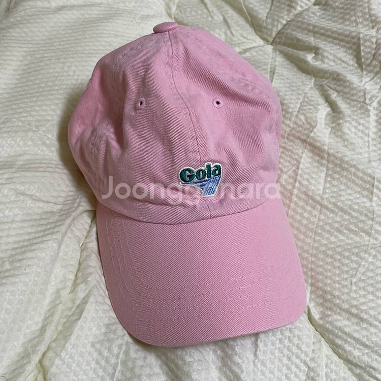 골라 볼캡 모자 핑크 gola 옷장정리 벼룩 판매 여자--1