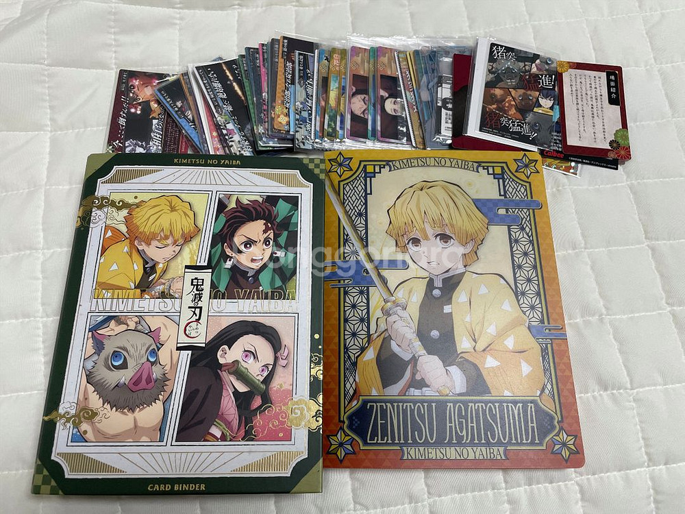 귀멸의 칼날 카드 + 바인더 세트 (젠이츠)--1