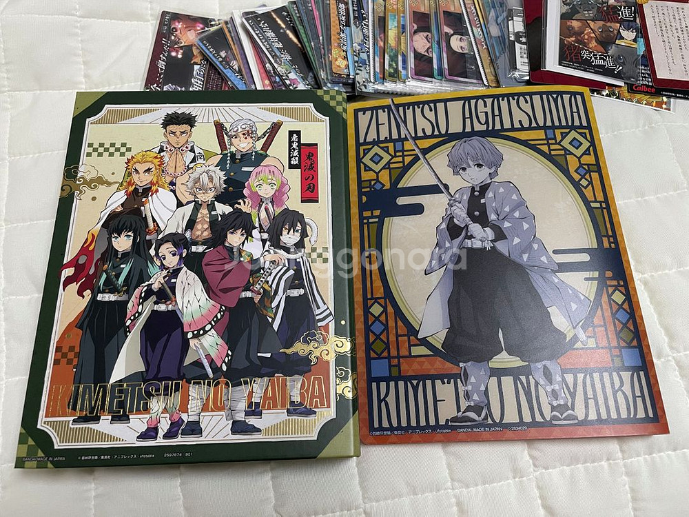 귀멸의 칼날 카드 + 바인더 세트 (젠이츠)--0