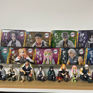 귀멸의 칼날 주합회의 9종 세트