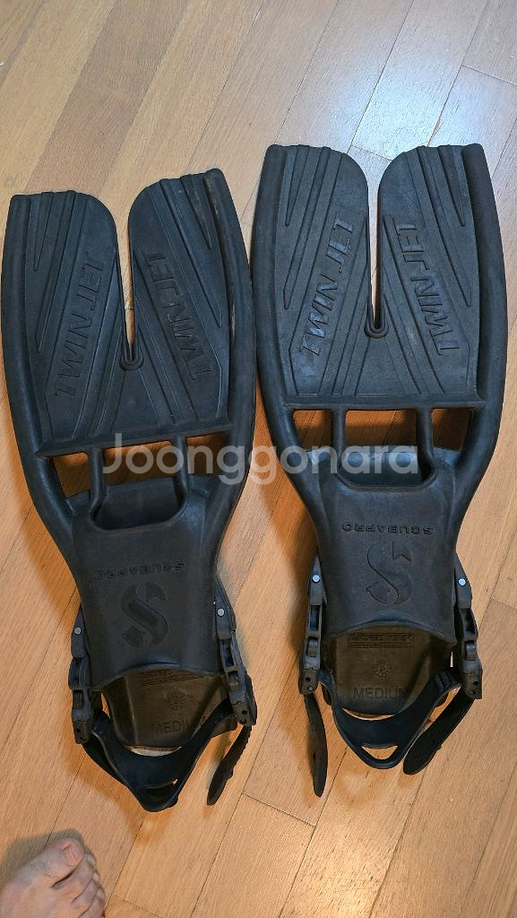 스쿠바프로 트윈젯 핀 오리발--1