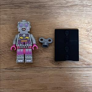 레고 미니피규어 여자 로봇 이미지
