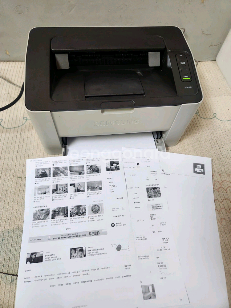 삼성 sl-m2024 흑백 레이져 프린터--4