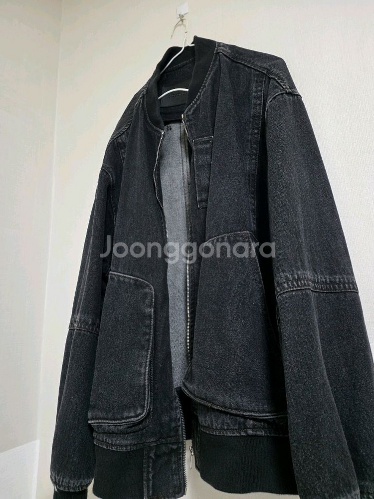 지오송지오 데님 블루종 자켓 105--8