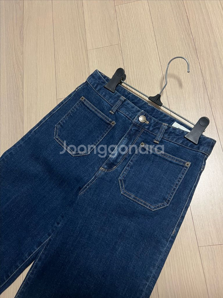 22년 빈폴레이디스 와이드핏 데님팬츠 26 진청 청바지--13