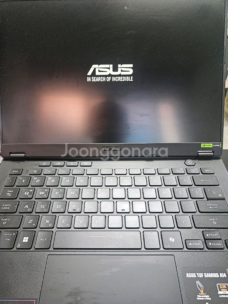 아수스 tuf a14 고성능 노트북--2