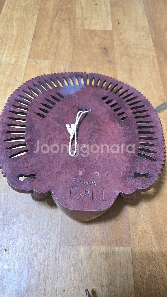 발리.케냐 여인 목조각--4