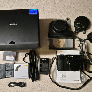 후지 필름 x100v 블랙 카메라