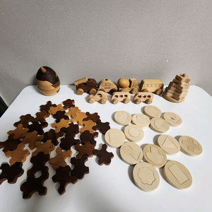 숲소리 원목장난감.틱잇원목퍼즐등.
