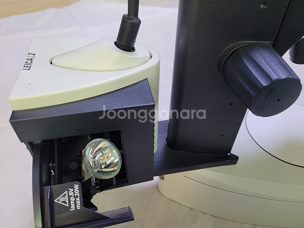 실체현미경 Leica S4E + 전원어뎁터--1