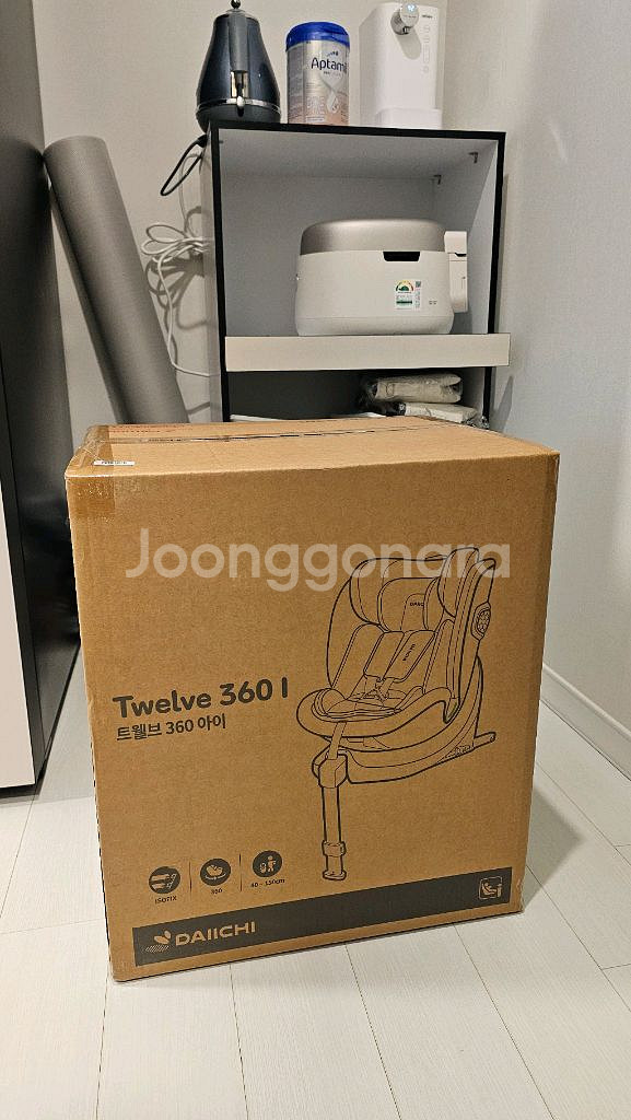 [미개봉] 다이치 트웰브 360i 올인원 회전형 카시트--0