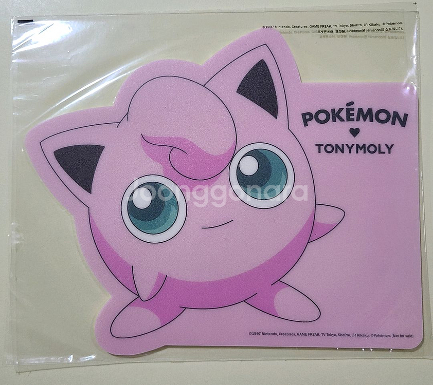 (새상품) 포켓몬 토니모리 푸린 마우스 패드--0
