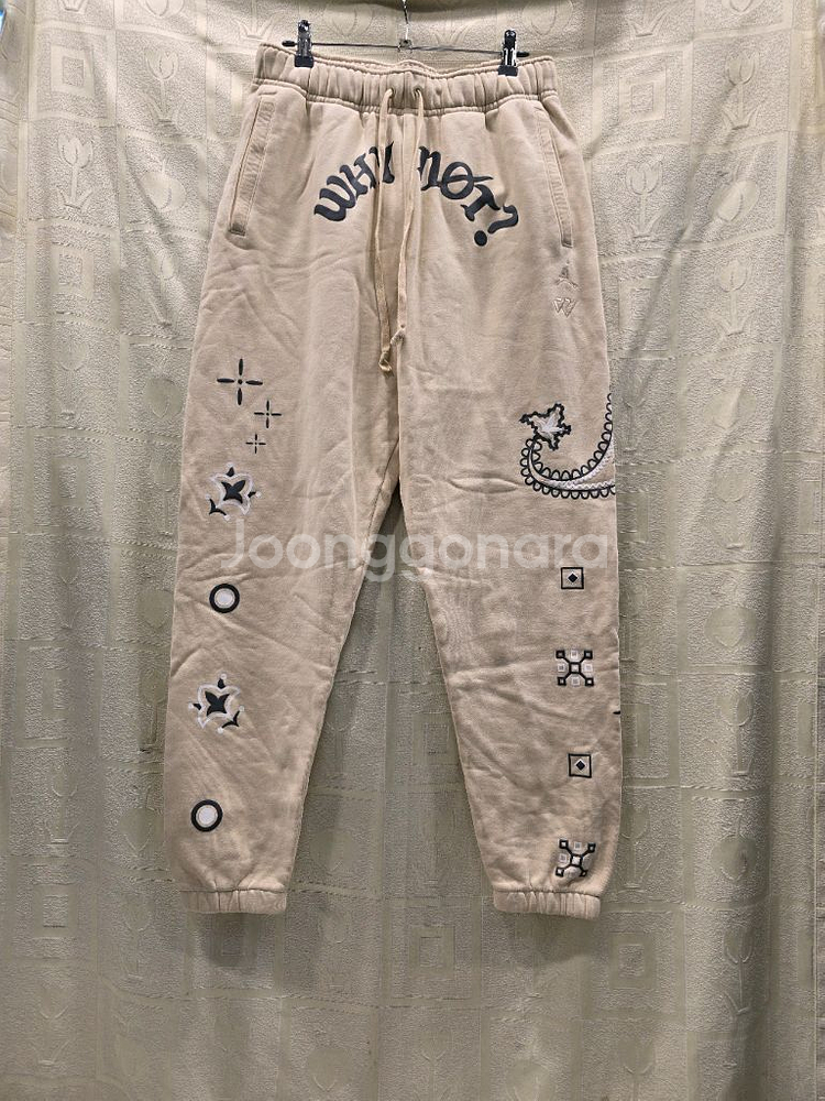 거의새거) 나이키조던 와이낫 기모 조거 팬츠 트레이닝복--0