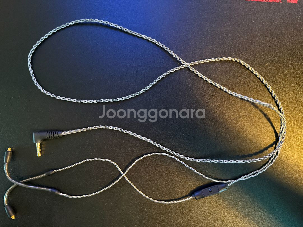 젠하이저 ie시리즈 전체호환 3.5mm 케이블 팝니다.--1