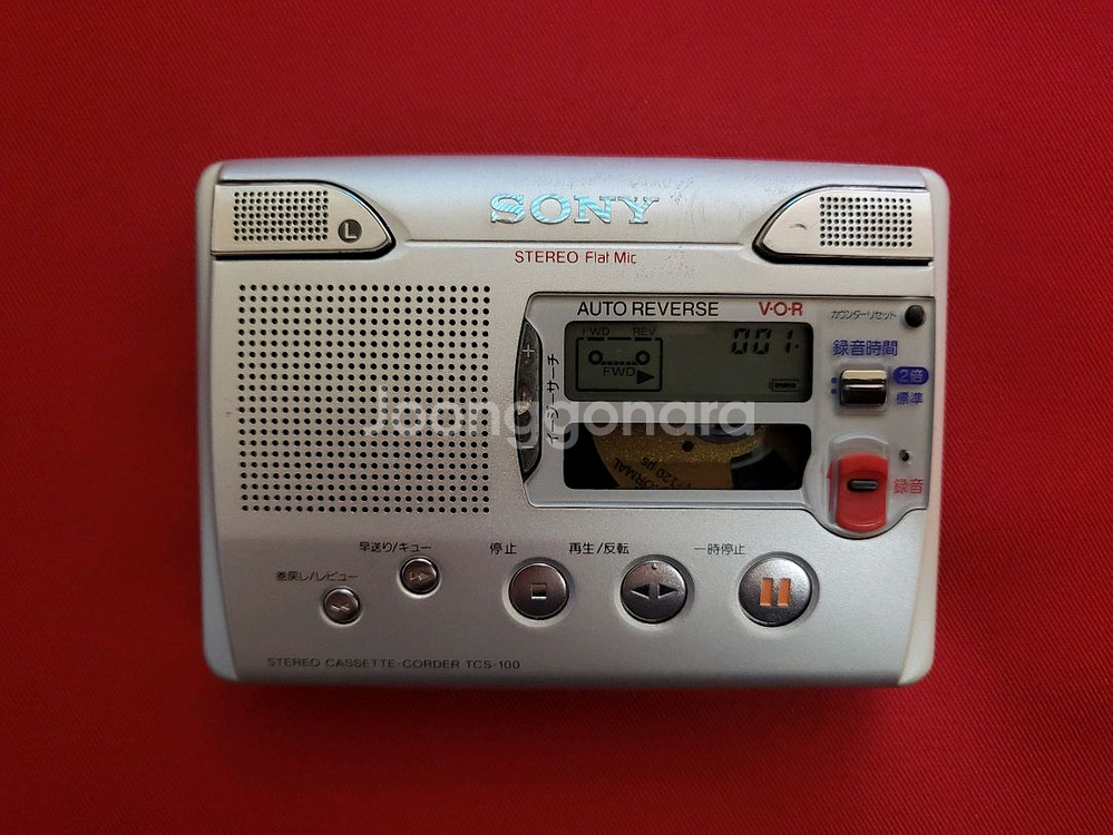 소니워크맨 TCS-100 정상작동품--0