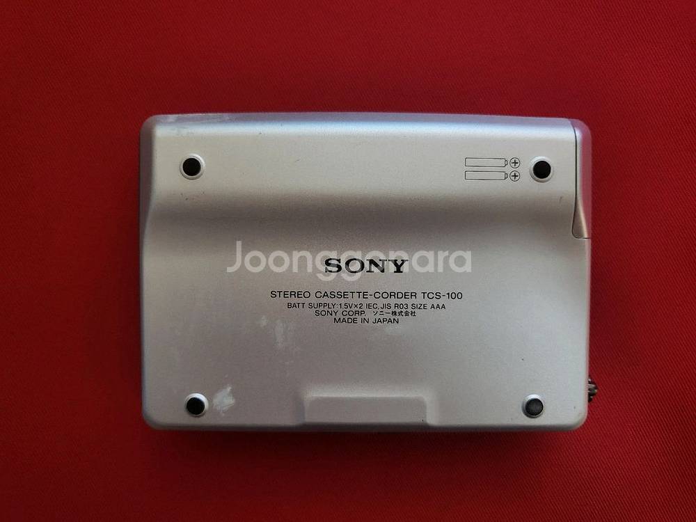 소니워크맨 TCS-100 정상작동품--1