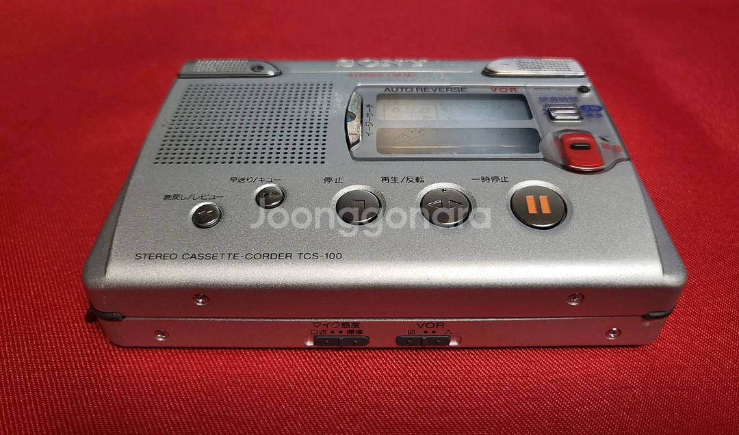 소니워크맨 TCS-100 정상작동품--5